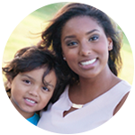 Parent and Child, Happy with their Dentist