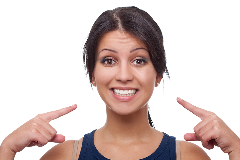 woman wondering about going to periodontist